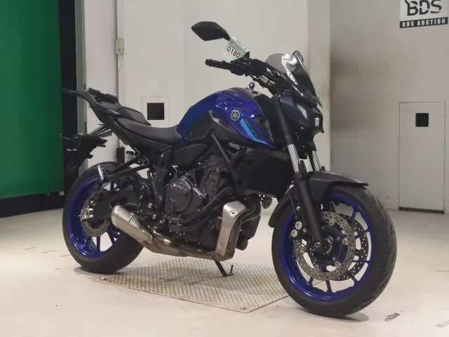 Yamaha MT-07 2022, синий, фото 3
