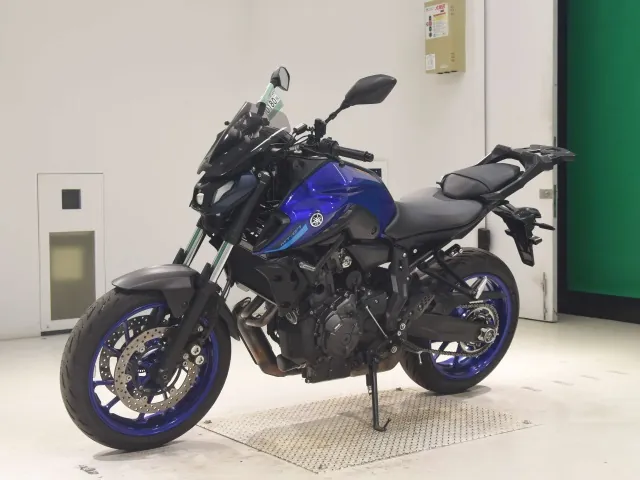 Yamaha MT-07 2022, синий, фото 4