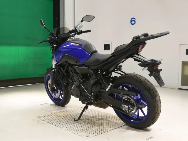 Yamaha MT-07 2022, синий, фото 6