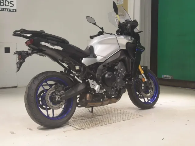 Yamaha Tracer 9 GT 2021, синий, серебристый, фото 5