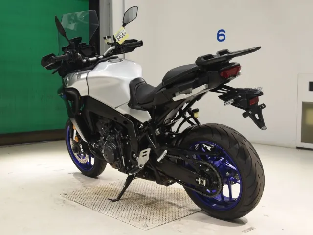 Yamaha Tracer 9 GT 2021, синий, серебристый, фото 6