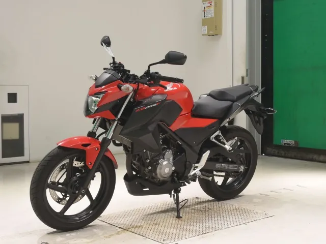 Honda CB250F, красный, фото 4