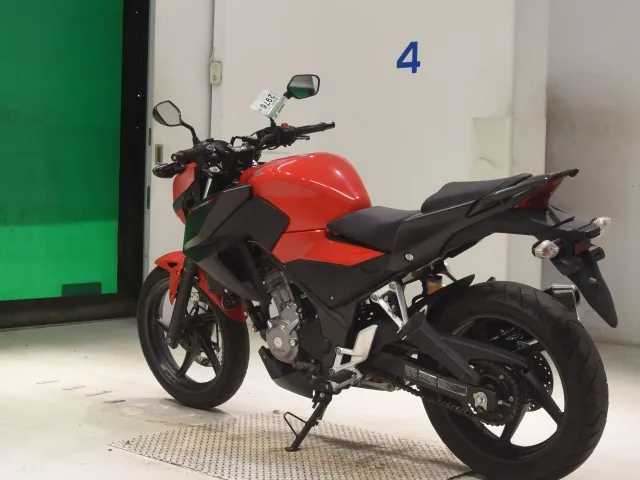 Honda CB250F, красный, фото 6