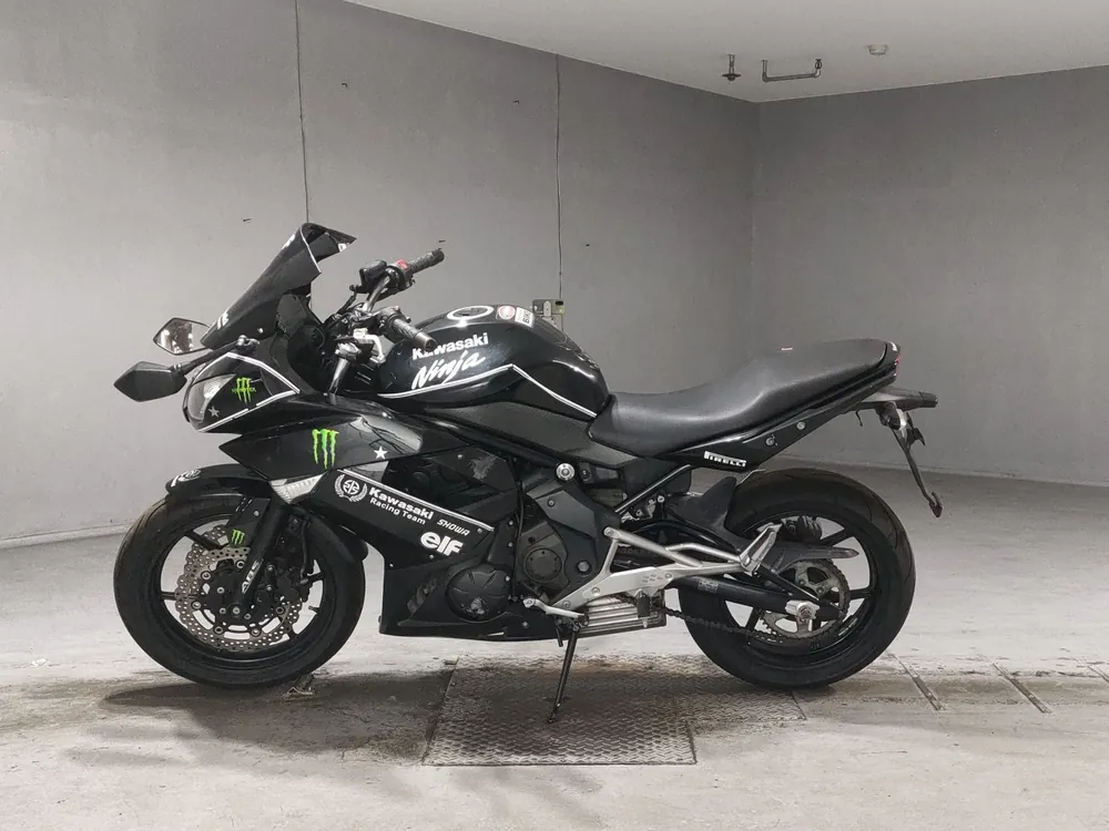 Kawasaki Ninja 400R 2010, чёрный, фото 2