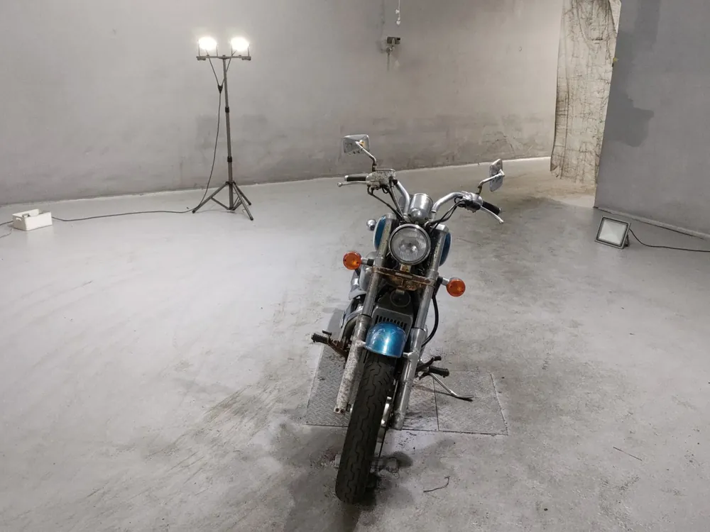Honda Steed 400 1995, синий, фото 3