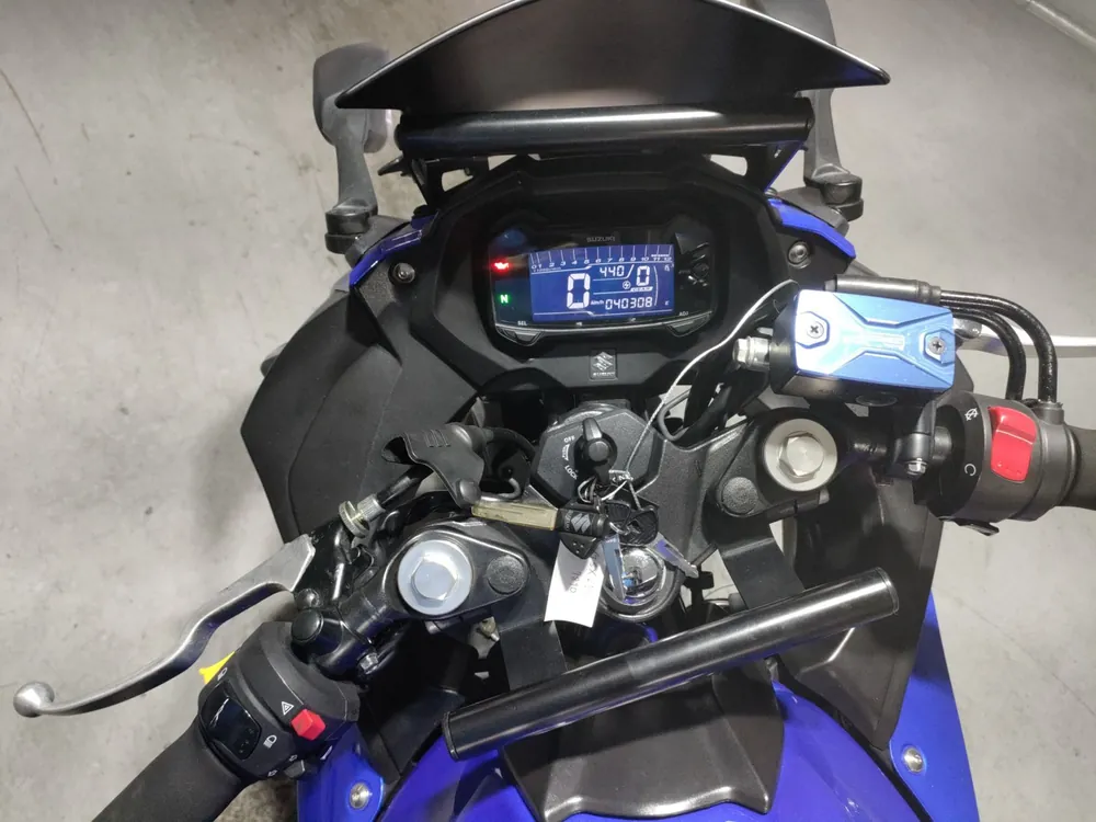Suzuki GSX250R DN11A, black / blue, фото 5