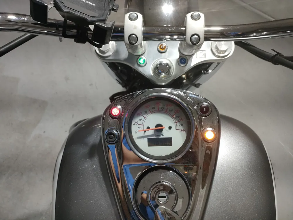 Honda Shadow 400 2001, white/silver, фото 5