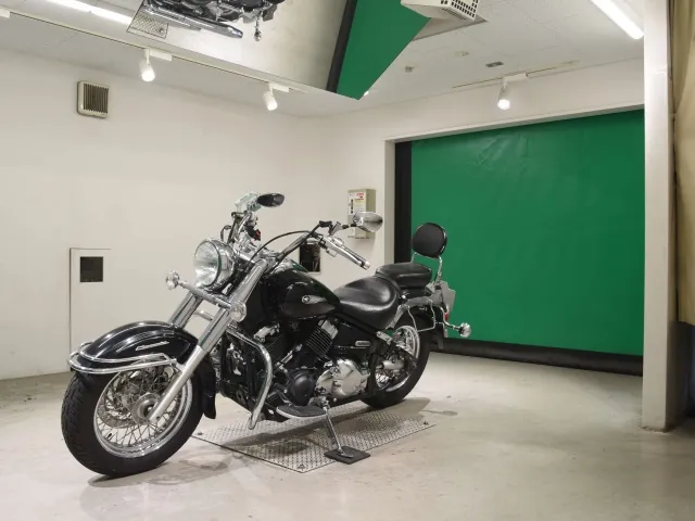 Yamaha Drag Star 400 Classic 2008, чёрный, фото 4