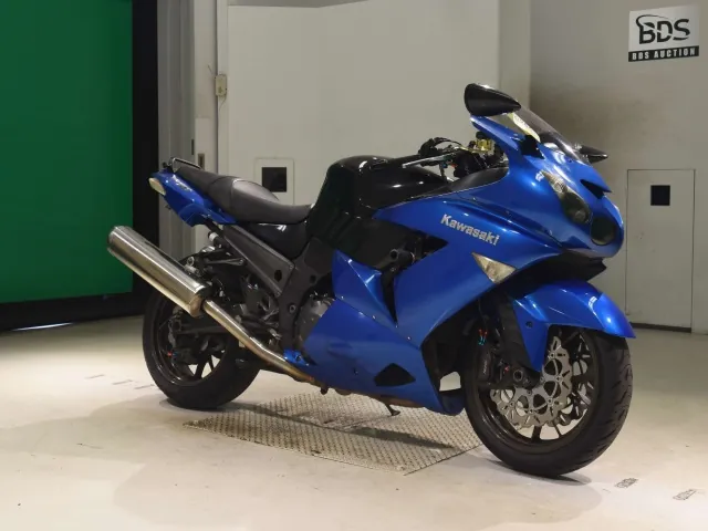 Kawasaki ZX-14 2006, black | blue, фото 3