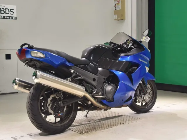 Kawasaki ZX-14 2006, black | blue, фото 5