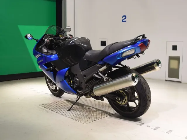 Kawasaki ZX-14 2006, black | blue, фото 6