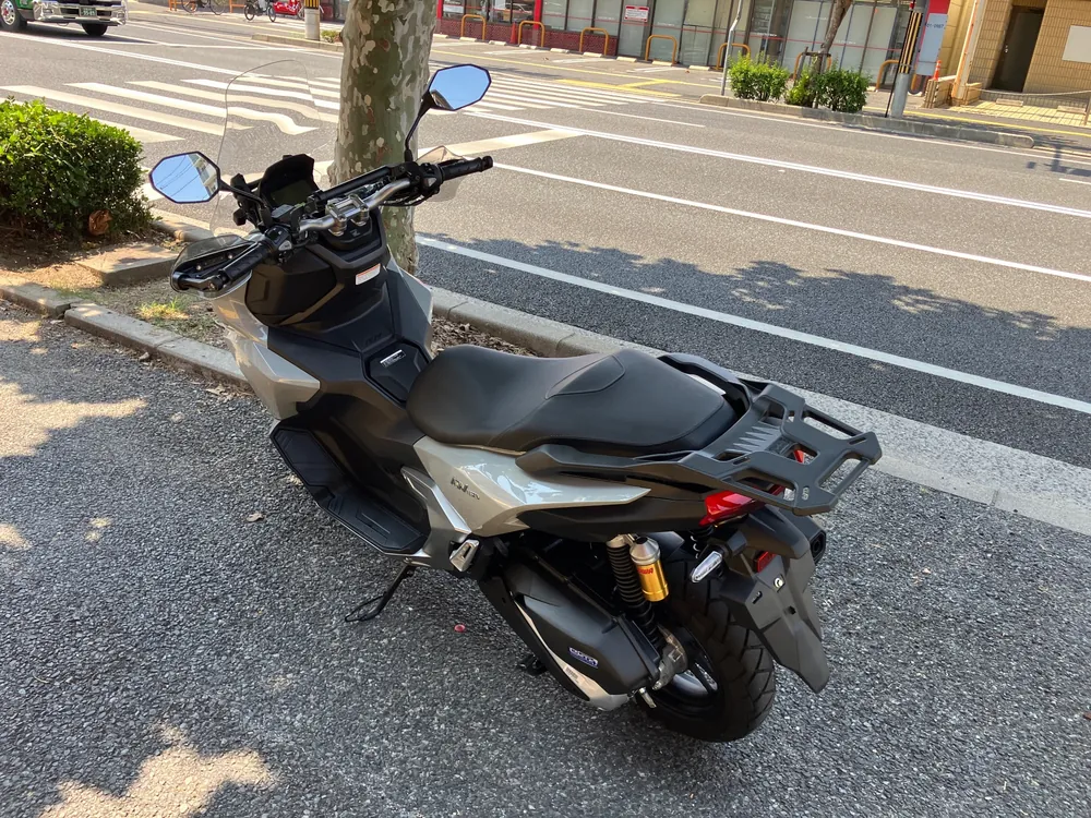Honda ADV160, серый, фото 4