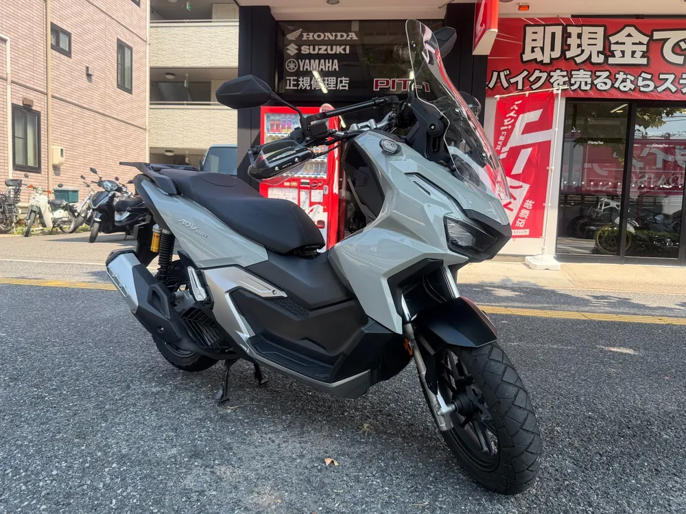 Honda ADV160, серый, фото 7
