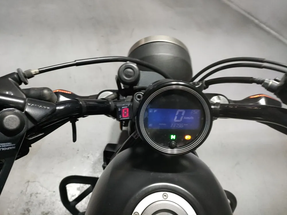 Honda Rebel 250, чёрный, фото 5