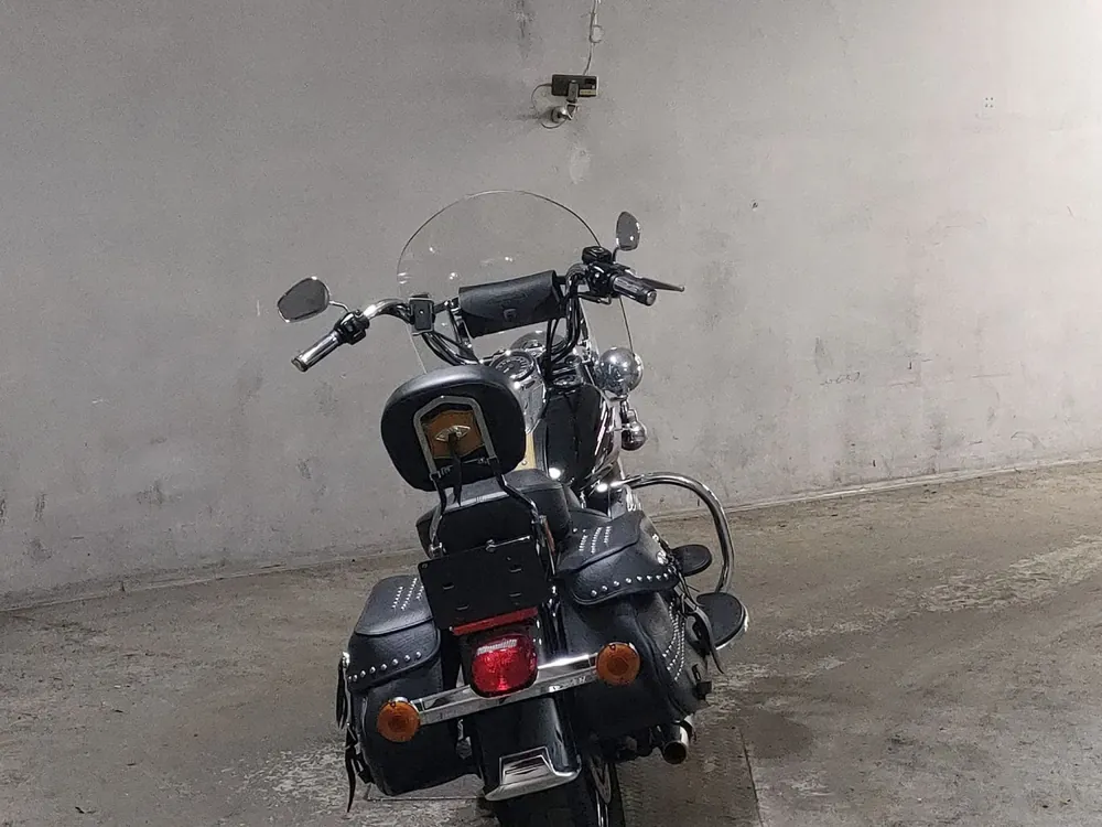 Harley-Davidson Heritage Softail Classic 2008, чёрный, фото 4
