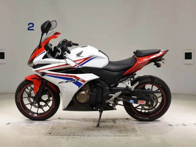 Honda CBR400R ETC2.0 2017, white | red | blue, фото 2