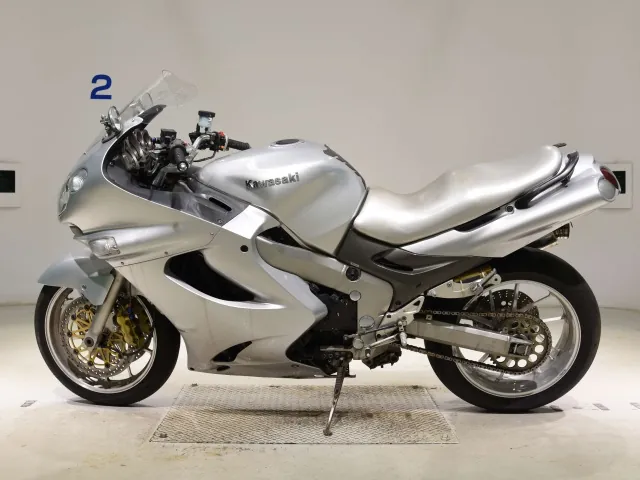 Kawasaki ZZ-R1200 2004, серебристый, фото 2