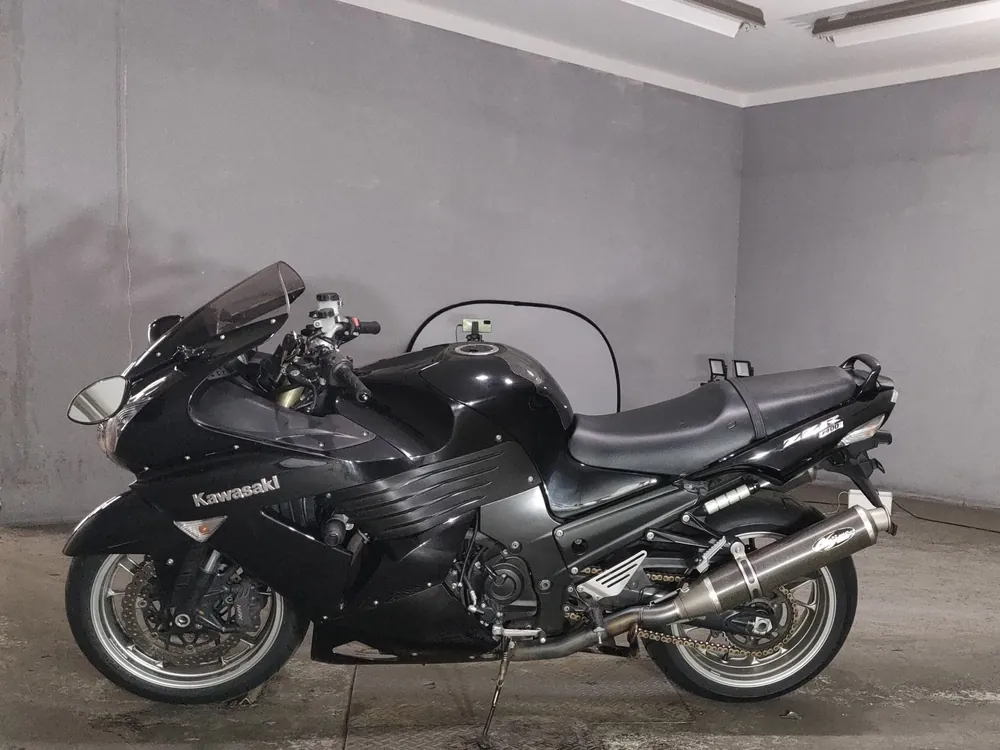 Kawasaki ZX-14 2007, чёрный, фото 2