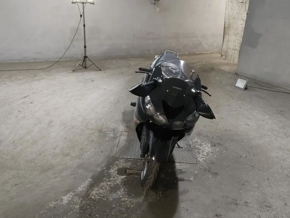 Kawasaki ZX-14 2007, чёрный, фото 3