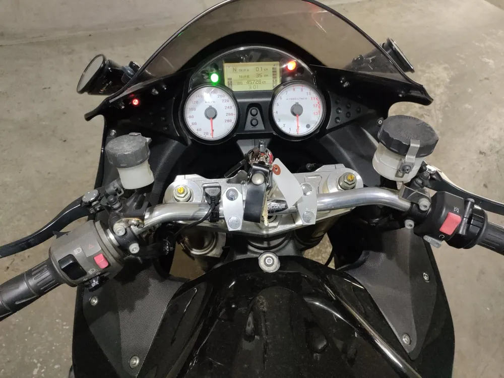 Kawasaki ZX-14 2007, чёрный, фото 5