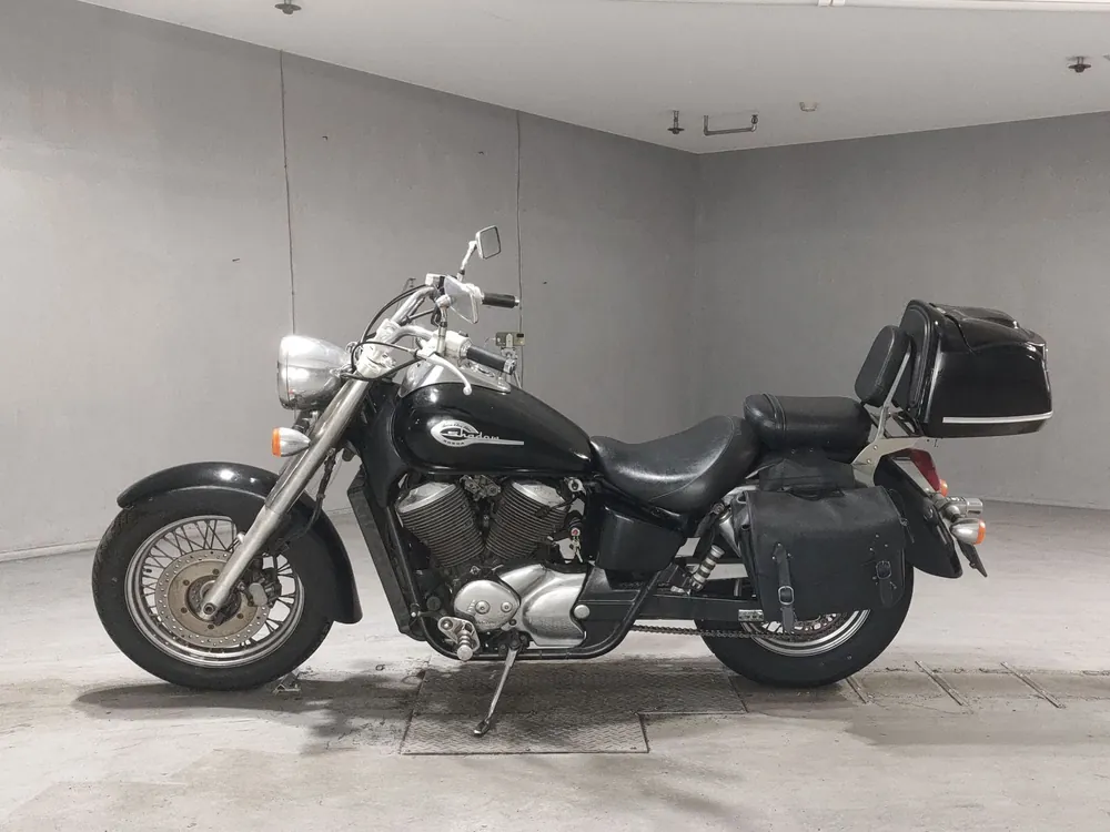 Honda Shadow 400 1998, чёрный, фото 2
