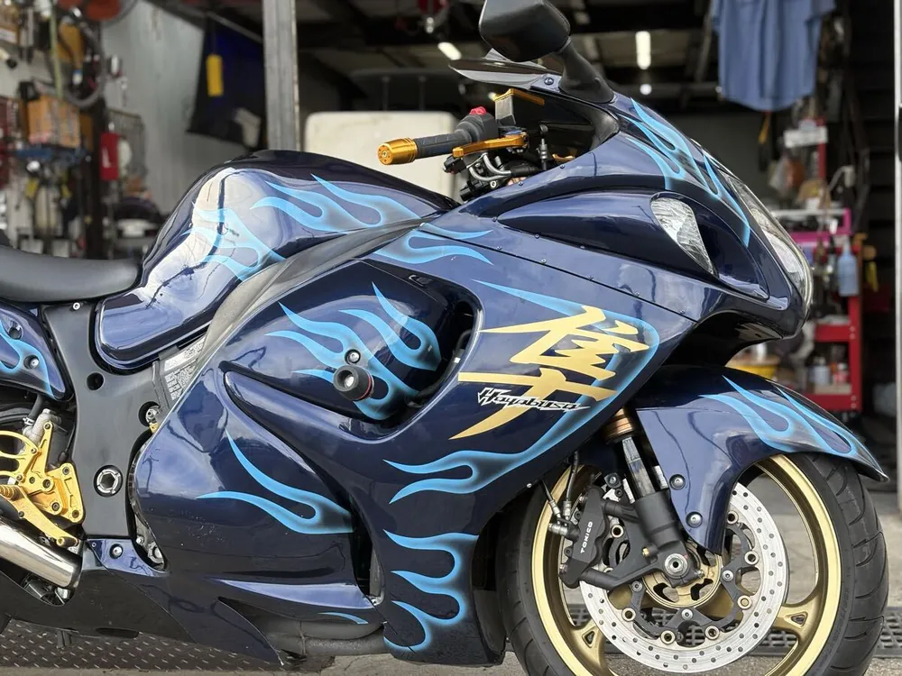 Suzuki GSX1300R Hayabusa из Японии, фото 8