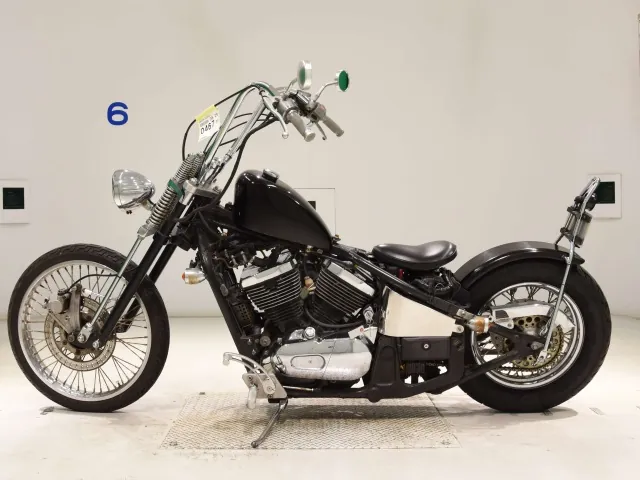 Kawasaki Vulcan 400 Classic 1995, чёрный, фото 2