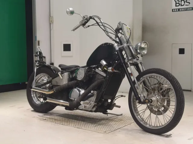 Kawasaki Vulcan 400 Classic 1995, чёрный, фото 3