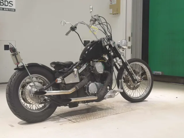 Kawasaki Vulcan 400 Classic 1995, чёрный, фото 5