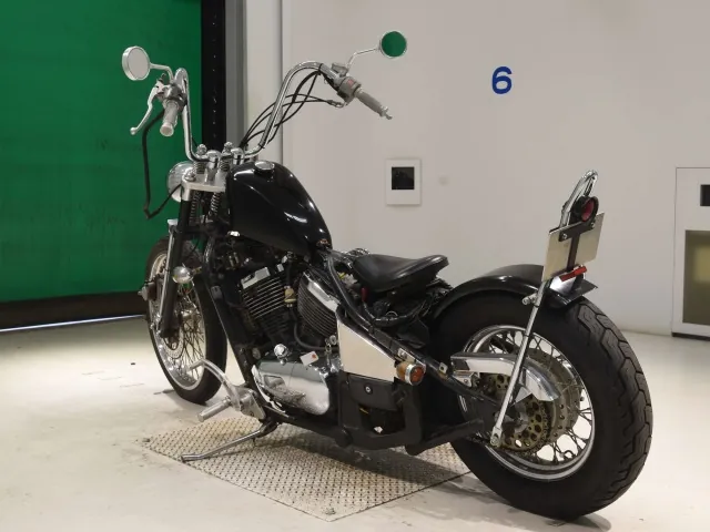 Kawasaki Vulcan 400 Classic 1995, чёрный, фото 6