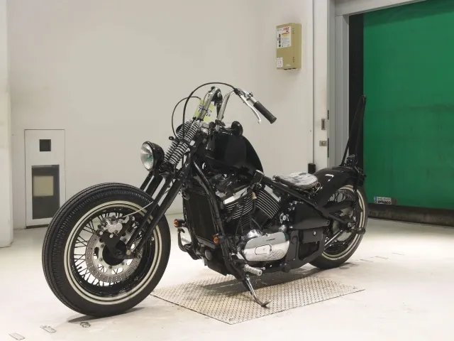 Kawasaki Vulcan 400 Classic 1996, чёрный, фото 4