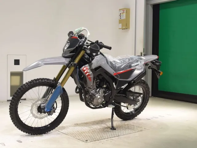 Honda CRF250 Rally, чёрный, серый, фото 4