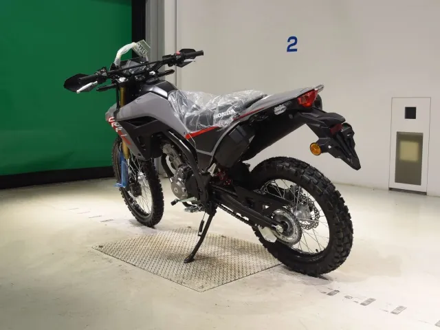 Honda CRF250 Rally, чёрный, серый, фото 6