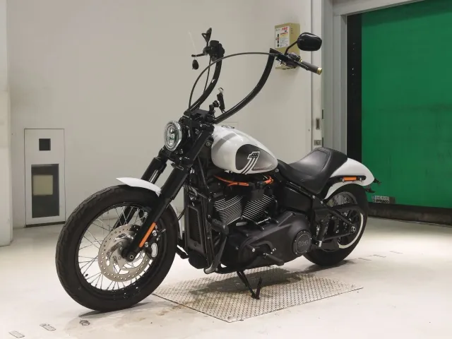 Harley-Davidson FXBBS1870 2021, белый, фото 4