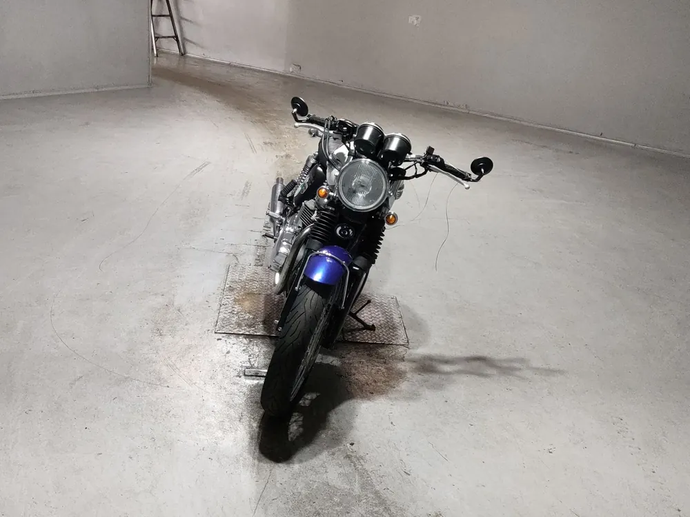 Triumph T100 Bonneville 2004, white / blue, фото 3