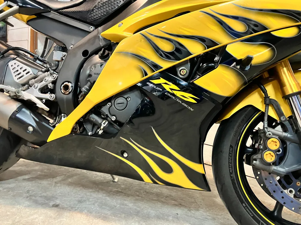 Yamaha 6 2008, yellow / black, фото 14