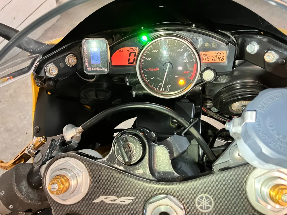 Yamaha 6 2008, yellow / black, фото 3