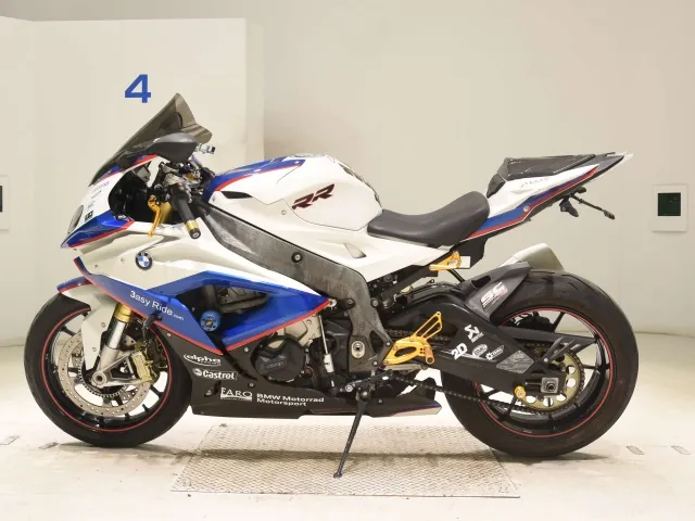 BMW S1000Rr 2016, белый, красный, синий, фото 2