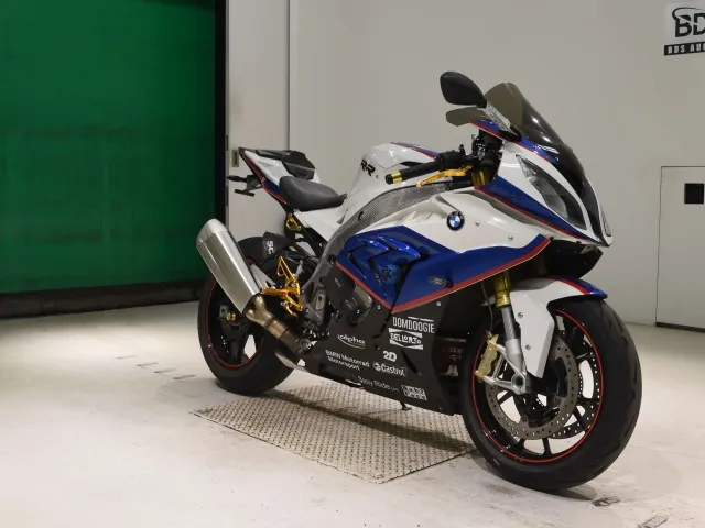 BMW S1000Rr 2016, белый, красный, синий, фото 3