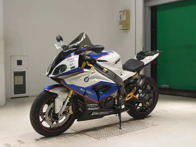 BMW S1000Rr 2016, белый, красный, синий, фото 4