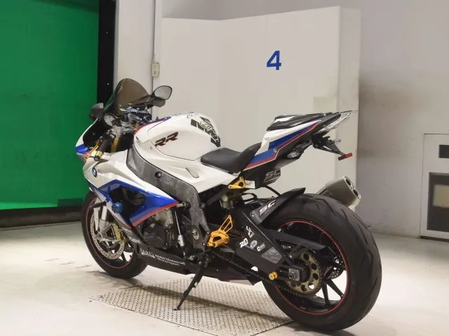 BMW S1000Rr 2016, белый, красный, синий, фото 6