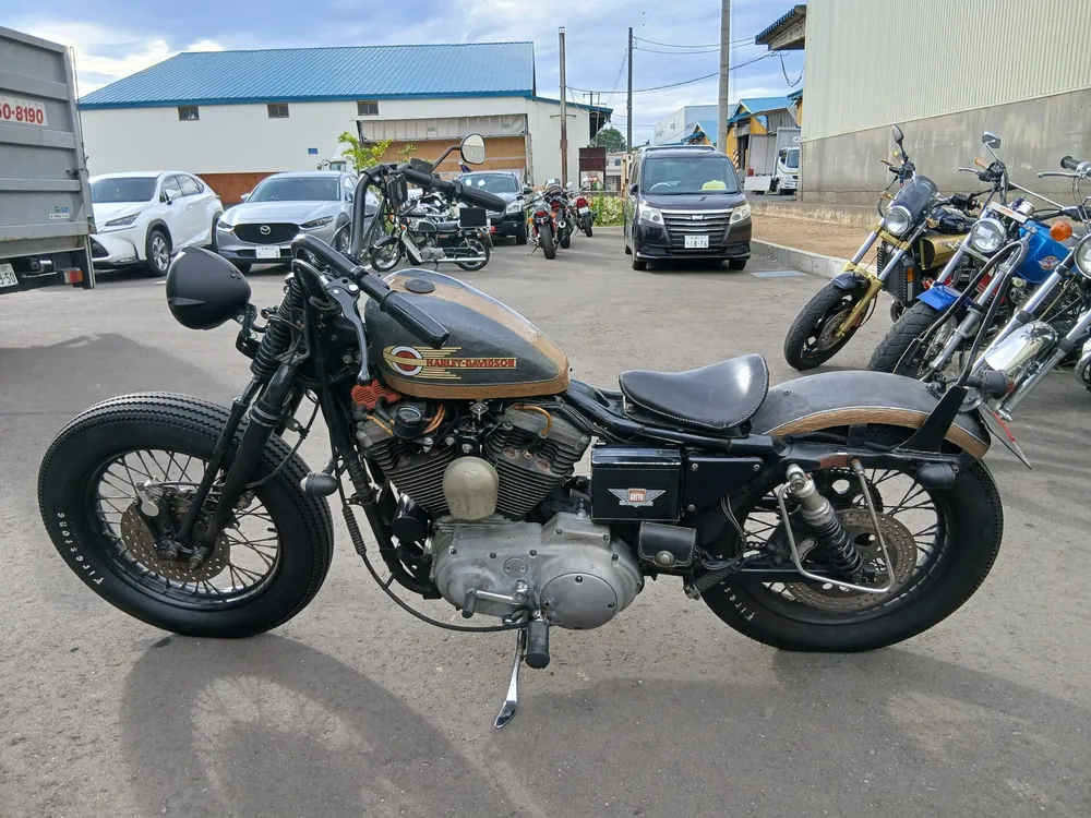 Harley-Davidson XL1200S 2000, чёрный, фото 2