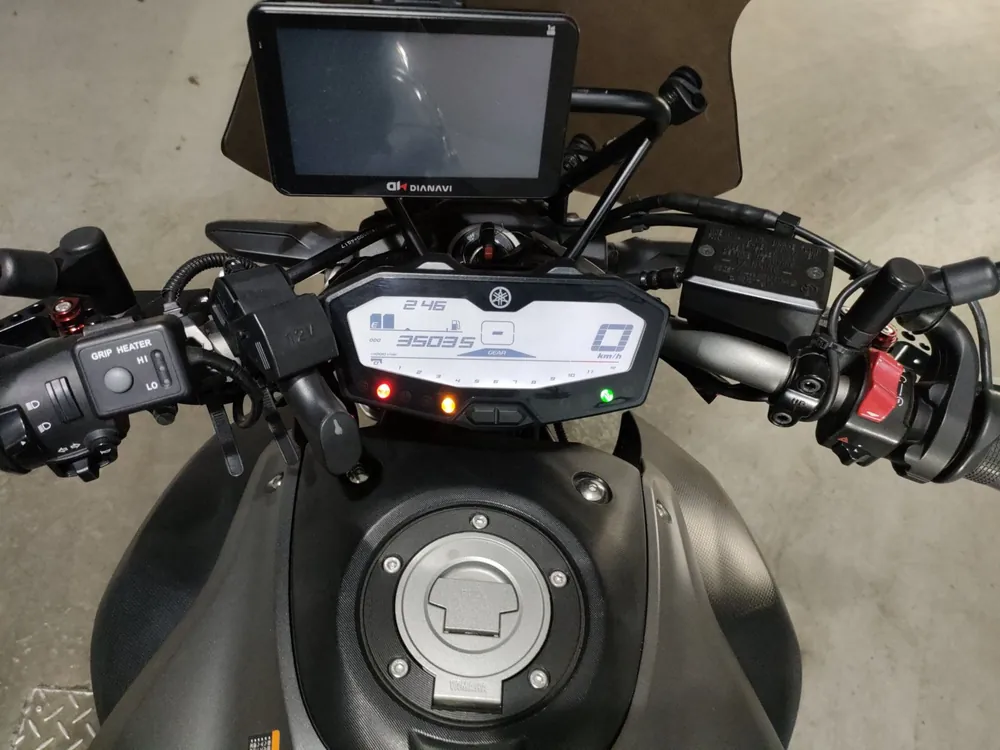 Yamaha MT-07 2014, чёрный, фото 5