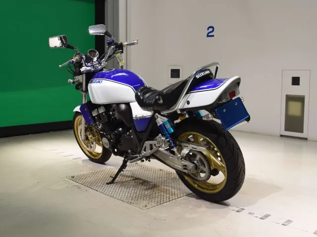 Suzuki GSX400 2008, white | blue, фото 6