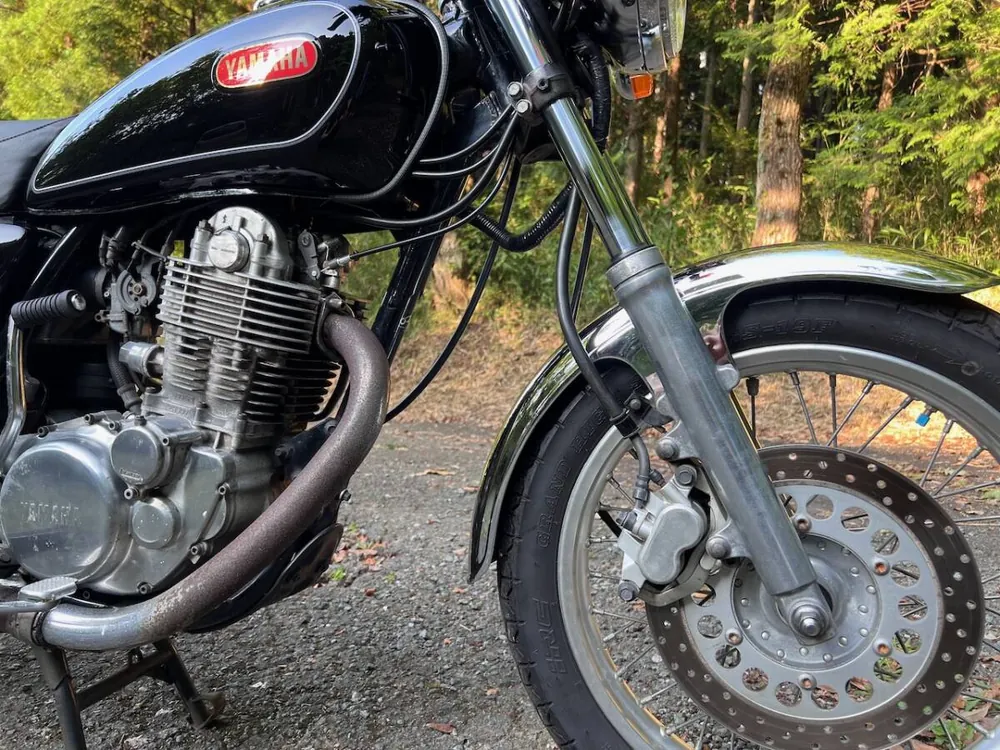 Yamaha SR400 2009, фото 4