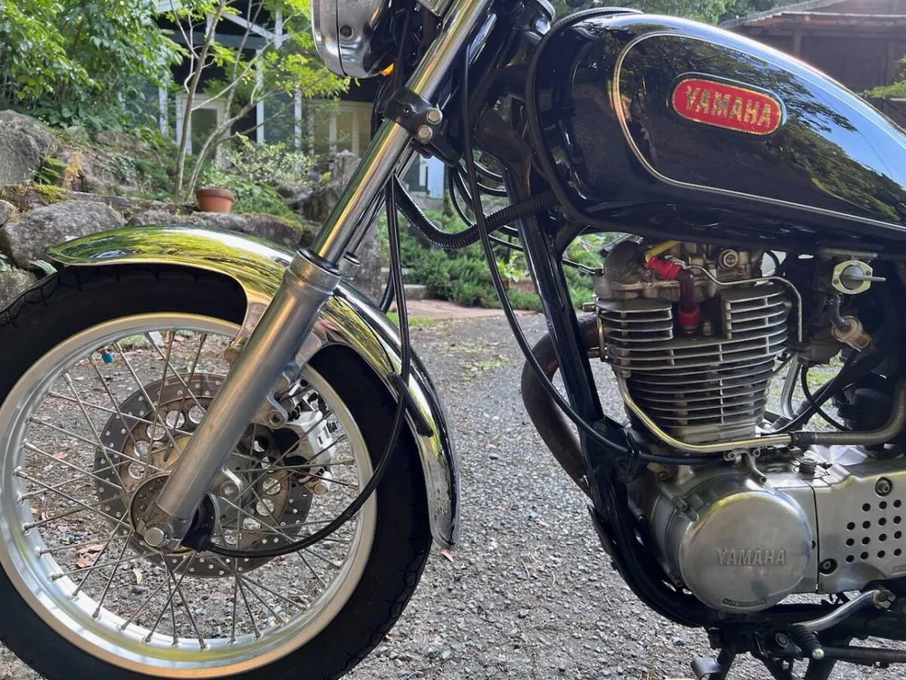 Yamaha SR400 2009, фото 7