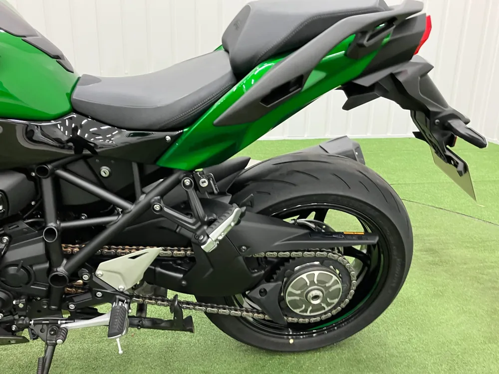 Kawasaki Ninja H2 SX 2023, green / black, фото 20