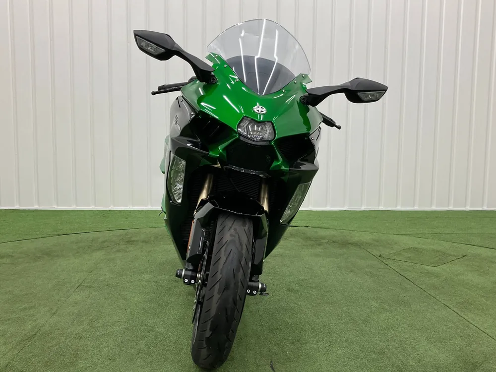 Kawasaki Ninja H2 SX 2023, green / black, фото 7