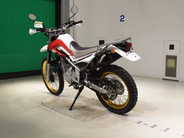 Yamaha Serow 250, white | red, фото 6