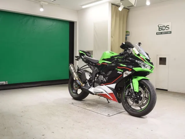 Kawasaki Zx-6Ra 2022, black | green, фото 3